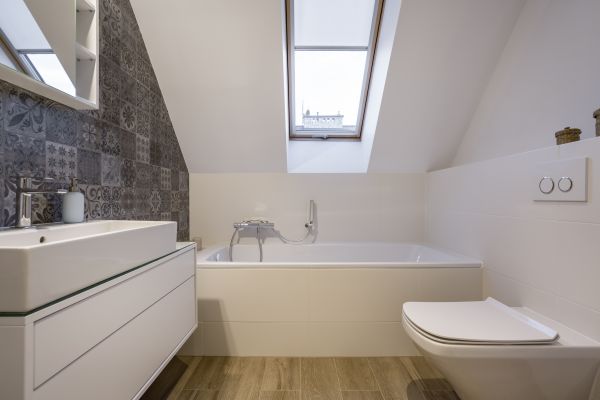 Attic Bathroom Construction in Glen Allen
